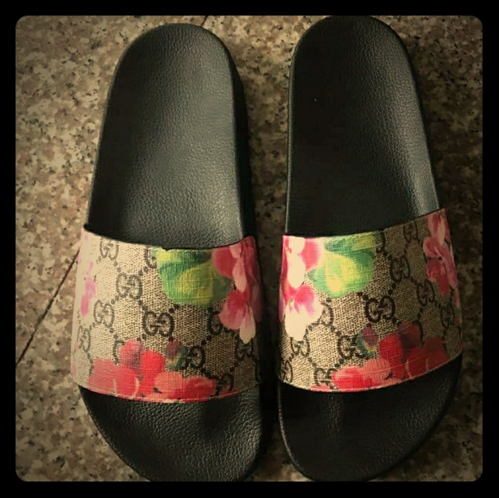 GG Gucci Bloom slide